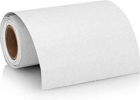 Carstens - White 1.5-4 Inch Binder Spine Insert Cards, 5.25 x 1 Inch, Roll of 200 (1696 Series) - Ideal for 1.5-4 Inch Spine Insert Adhesive Pockets in Saudi Arabia