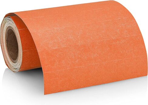 Carstens - White 1.5-4 Inch Binder Spine Insert Cards, 5.25 x 1 Inch, Roll of 200 (1696 Series) - Ideal for 1.5-4 Inch Spine Insert Adhesive Pockets in Saudi Arabia