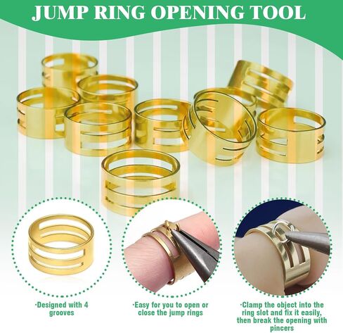 Yauhar 11666pcs Make Jewelry Make Supplies Kit تحتوي على نتائج الفضة والذهبية ، ومشابك مخلب جراد البحر ، وسلسلة موسع القلادة ، وأسلاك الديكور ، وخلايا المجوهرات لـ DIY والإصلاح in Kuwait