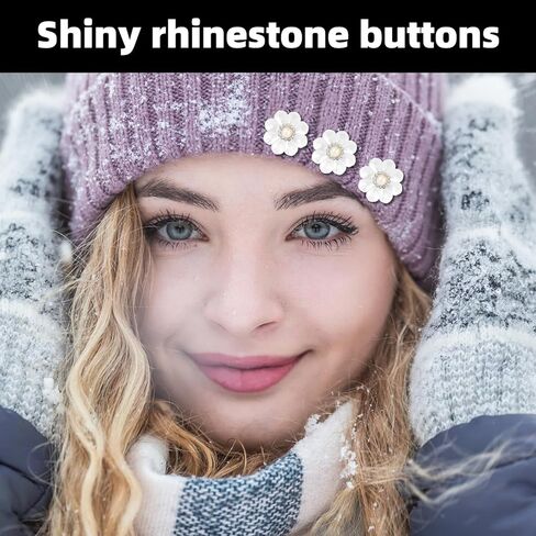 150pcs أزرار لؤلؤة راينستون ، 15 أنماط زخرفية زخرفة زهرة زهرة زهرة فو فو أزرار لؤلؤة للحرف اليدوية صنع مجوهرات الزفاف أكياس أكياس أحذية in Kuwait