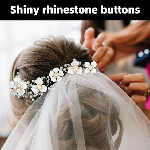 150pcs أزرار لؤلؤة راينستون ، 15 أنماط زخرفية زخرفة زهرة زهرة زهرة فو فو أزرار لؤلؤة للحرف اليدوية صنع مجوهرات الزفاف أكياس أكياس أحذية in Kuwait