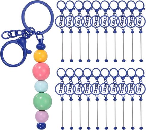 سلاسل المفاتيح القابلة للخروج من Patikil ، مجموعة مفاتيح Metal DIY من صنع حلقات مفتاح مع أشرطة سلسلة فارغة مع خطاف جراد البحر in Saudi Arabia