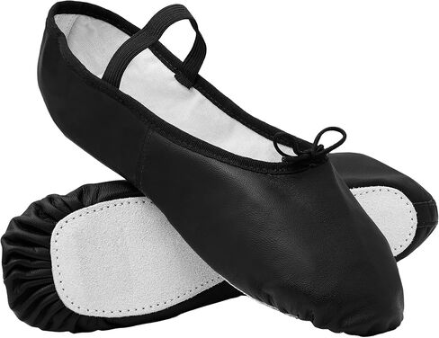 Theatricals Girls Beginner Leather Full Sole Ballet Shoes in Saudi Arabia