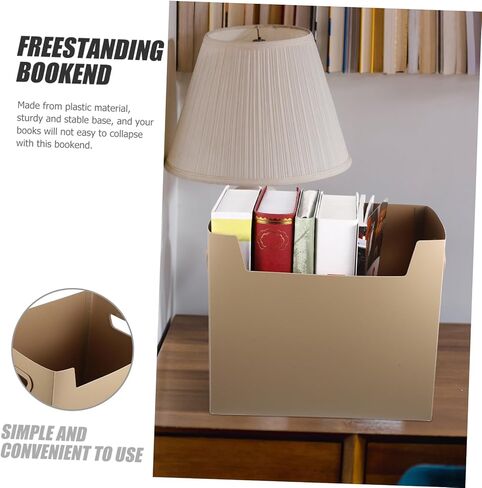 Household Foldable Bookend for Desk Storage Simple Holder Compact Bookshelf Organizer for Home Office and Dorm Use for Friends in Kuwait