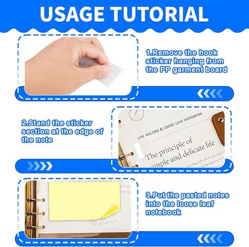 300 Pcs Sturdy Ring Binder Stickers, Clear Self-Adhesive Hole Reinforcement Tabs for Documents, Photos, Postcards - Heavy Duty Plastic Hanging Tabs for Office, School, and Retail Display Organizer in Kuwait