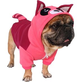 iChoue French Bulldog Ladybug Ladybird Lady Bug Caterpillar Insect Halloween Costumes Hoodies Sleeveless Clothes Outfits Cosplay Shirts for Dogs Frenchie Pug Boston Puppy - Black Red, Medium in Kuwait