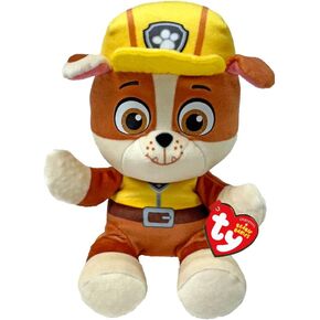 Ty - Paw Patrol Collection ، Rubble ، جميع أبطال فرقة Puppy في النسخة المرنة ، أفخم ناعم لجمع ، فكرة هدية للشباب والكبار - 20 سم - T44020 in Kuwait