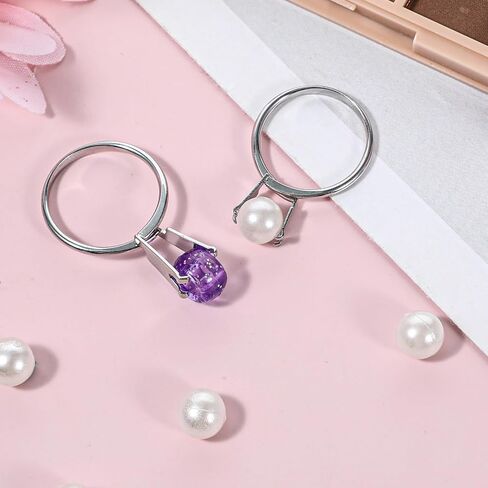 Tiesome 2PCS Gold Ring Try-On Tower ، شاشة ذات أحجام ذات أحجام ذات أحجام من الحجر in Saudi Arabia