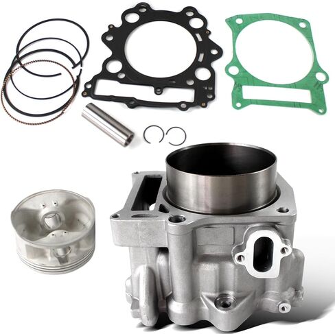 Cylinder Piston Gasket Top End Kit 86.5mm Compatible with Honda Rancher TRX420 FE FM TE TM 2007-2018 After-Market Parts in Saudi Arabia