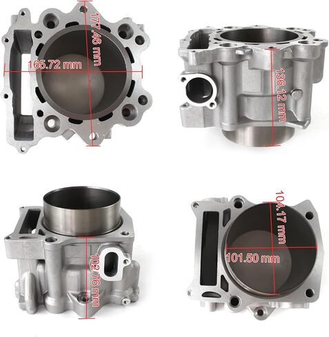 Cylinder Piston Gasket Top End Kit 86.5mm Compatible with Honda Rancher TRX420 FE FM TE TM 2007-2018 After-Market Parts in Saudi Arabia