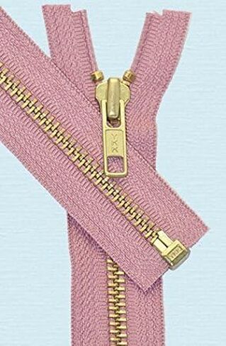 27 "سترة الوزن المتوسطة سحاب YKK #5 نحاس ~ فصل ~ S077 Dusty Pink (1 سحاب/حزمة) in Saudi Arabia