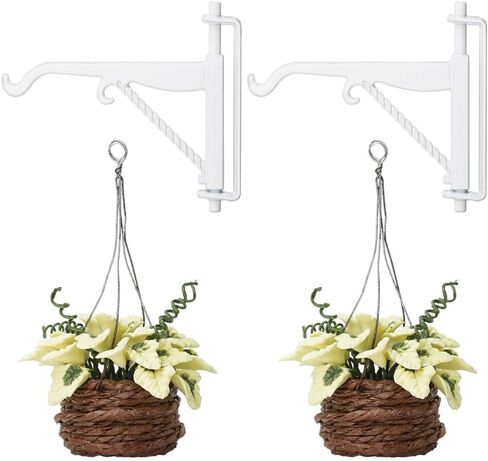 Odoria 1/12 Miniature Hanging Plants and Hook Hanger 2Pcs Mini Tiny Potted Plant Miniatures Dollhouse Decoration Accessories Doll House Accessory, Dark Green in Saudi Arabia