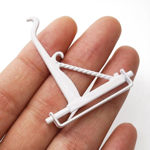 Odoria 1/12 Miniature Hanging Plants and Hook Hanger 2Pcs Mini Tiny Potted Plant Miniatures Dollhouse Decoration Accessories Doll House Accessory, Dark Green in Saudi Arabia