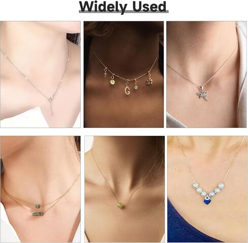 Gtvoodx 10pcs 18K الذهب مطلي بالذهول سلسلة الأفعى قلادة من الفولاذ المقاوم للصدأ 1 ملم قلادة قابلة للتعديل مع سدادات مطاطية لصنع المجوهرات 20 بوصة in Kuwait