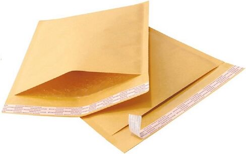YensBubble 250 pcs 6 X 10 Kraft Bubble Padded Envelopes Mailers 250KF#0 in Saudi Arabia