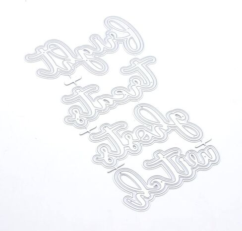 KSCRAFT New Halloween Shadow Words Metal Cutting Dies Stencils for DIY Scrapbooking Decorative Embossing DIY Paper Card in Saudi Arabia