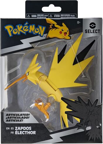 بوكيمون حدد Zapdos بوكيمون 6 بوصة - تفاصيل أصيلة - حدد سلسلة in Saudi Arabia