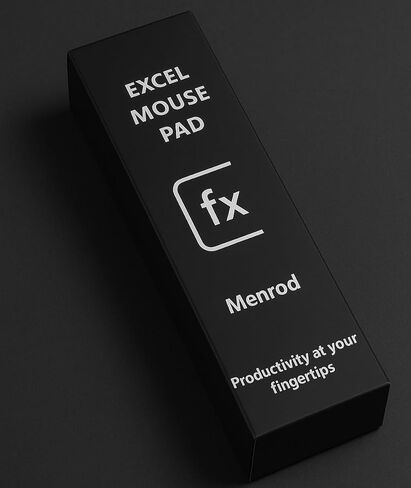 Excel اختصارات مفاتيح لوحة الماوس - حصيرة مكتب كبيرة لسطح المكتب 31.5 "x11.8" - Excel Cheat Sheet Desk Pad - Office Desk Office & Mousepad - جودة طباعة متميزة - لوحة مكتب الألعاب in Saudi Arabia