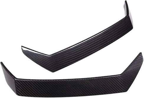 Rear Spoiler Wing Car Compatible for Lamborghini Urus 2018 2019 2020 2021 Front Design Bumper Side Trim Cover Real Carbon Fiber Air Vent Decoration Frame Car Accessories(Forged Carbon) in Saudi Arabia