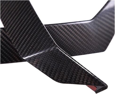 Rear Spoiler Wing Car Compatible for Lamborghini Urus 2018 2019 2020 2021 Front Design Bumper Side Trim Cover Real Carbon Fiber Air Vent Decoration Frame Car Accessories(Forged Carbon) in Saudi Arabia