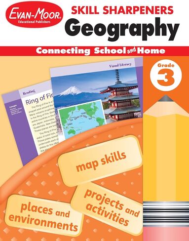 Book Skill SHARPENERS Geography GR 3 in Saudi Arabia