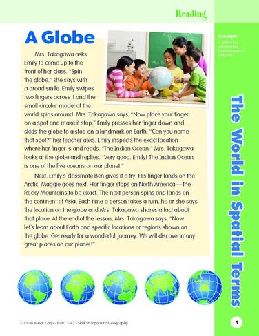 Book Skill SHARPENERS Geography GR 3 in Saudi Arabia