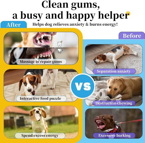 Interactive Dog Toy, Leak Proof Vortex Ice Cream Cone Chew Toy, Frozen Treat Dispensing Dog Toys, Dog Puzzle Toys, Indestructible Dog Toys for Small/Medium/Large Breeds, freezable Dog Toy in Saudi Arabia