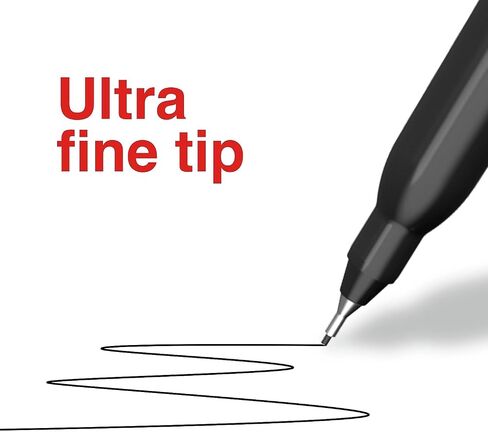 Staples Duramark علامة دائمة ، نصيحة فاخرة فائقة ، أسود ، عشرات (ST62927) in Saudi Arabia