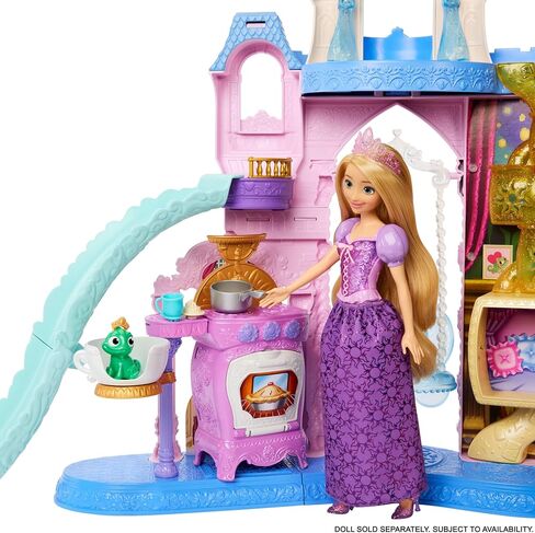 Mattel Disney Princess Pet Castle Playet مع 7 مناطق لعب ، 3 أصدقاء للحيوانات ، أثاث و 17 إكسسوارات ، قصر الحيوانات الأليفة بطول 2+ ، مستوحى من الأفلام in Saudi Arabia