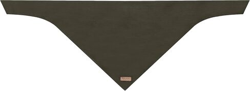 Olive Green Corduroy Dog Bandana (Large) in Saudi Arabia