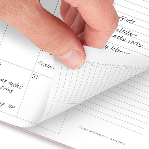 AT-A-GLANCE 2026 Planner, Weekly & Monthly, 7" x 8.75", Medium, Harmony, Sunset Coral (1099-805-27-26) in Saudi Arabia