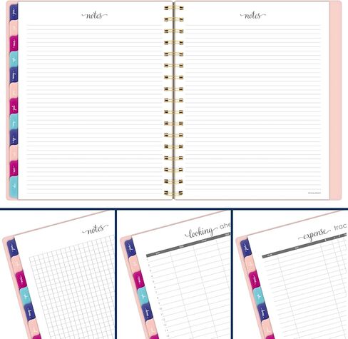 AT-A-GLANCE 2026 Planner, Weekly & Monthly, 7" x 8.75", Medium, Harmony, Sunset Coral (1099-805-27-26) in Saudi Arabia