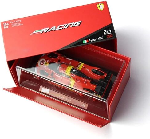 1/43 499P #51 Champion Racing Alloy Car for Ferrari 24h Lemans Rally Adult Baking Paint Diecast Model Collection in Saudi Arabia