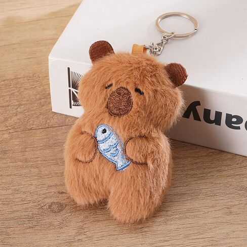هدايا Capybara ، مجموعة القرطاسية المدرسية Capybara ، بما في ذلك Cartoon Journal Case Case Ballpoint Pen Pen Pad Badge Holder Stickers Keychain Borkmark in Saudi Arabia