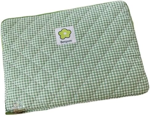 Cute Carrying Laptop Bag Y2K Preppy Floral Laptop Sleeve Case Bag Fairycore Cottagecore Pad Protective Cases Tablet (Pink,15 inch) in Kuwait