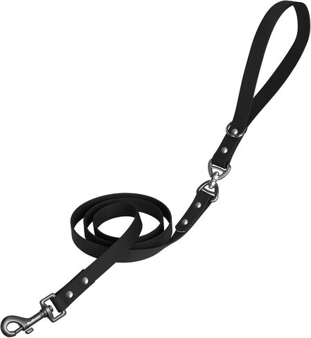 PetBonus Waterproof Dog Leash, 5 FT Odor Proof Walking Training Lead, No Tangle and Easy to Clean Puppy leashes for Small Medium Breeds Dogs (Navy Blue) in Kuwait