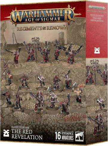 ورشة عمل Warhammer AOS: أفواج الشهرة: شفرات خورن: الوحي الأحمر in Saudi Arabia