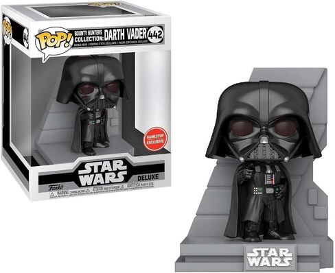 Star Wars Episode V: The Empire Strikes Back Darth Vader Bounty Hunters Deluxe Pop! Vinyl Figure GameStop Exclusive in Saudi Arabia