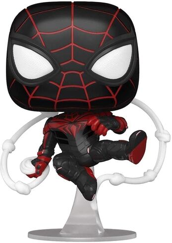 Funko POP Games: Marvel’s Spider-Man: Miles Morales - Miles Advanced Tech Suit, Multicolor, Standard in Saudi Arabia