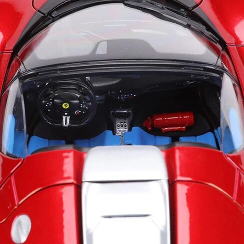 1/18 SP3 طراز سيارات سبائك سبائك الرياضية المكررة لـ Ferrari SP3Daytona محاكاة سبيكة Diecast Collection Model Collection Gift (SP3 White) in Saudi Arabia