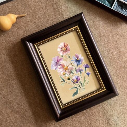 120 Pcs Floral Scrapbook Stickers - Transparent Self-Adhesive Journaling Supplies for Adults | DIY Scrapbooking, Junk Journal, Planner, Card Making, Vision Board Decoration in Kuwait