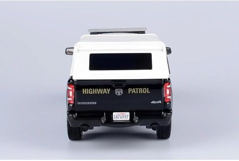 2019 RAM 1500 CREW CAB CHP California Highway Patrol Police up truck 1/27 Scale Diecast Model Motormax 76997 in Saudi Arabia