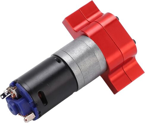 Dilwe RC Motor Gear Box Set, RC Transmission Gear Box with 370 Motor Upgrade Parts for WPL B1 B?1 C14 C?14 1/16 Truck(Red) in Saudi Arabia