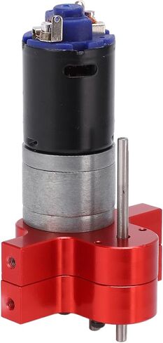 Dilwe RC Motor Gear Box Set, RC Transmission Gear Box with 370 Motor Upgrade Parts for WPL B1 B?1 C14 C?14 1/16 Truck(Red) in Saudi Arabia