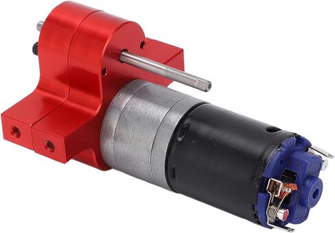 Dilwe RC Motor Gear Box Set, RC Transmission Gear Box with 370 Motor Upgrade Parts for WPL B1 B?1 C14 C?14 1/16 Truck(Red) in Saudi Arabia