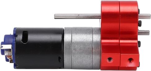 Dilwe RC Motor Gear Box Set, RC Transmission Gear Box with 370 Motor Upgrade Parts for WPL B1 B?1 C14 C?14 1/16 Truck(Red) in Saudi Arabia