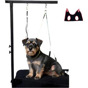 Dog Grooming Slings for Small Dogs, Pet Supplies Grooming Table for Dogs at Home, Dog Hanging Harness Holder for Grooming Table, and Small pet Grooming Nail Trimming. in Saudi Arabia