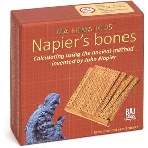 STEM Napier's Bones [ENG] - مجموعة رياضية تعليمية للطريقة القديمة من قبل جون نابير ، الأعمار 8+ in Saudi Arabia