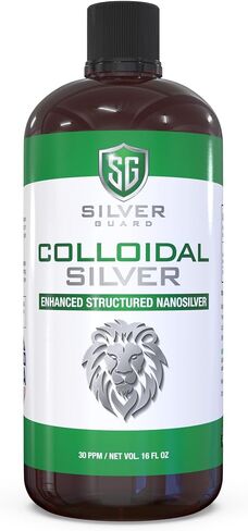 Enhanced Colloidal Silver Gallon Size—30ppm Pure & Natural Structured Silver Water—Organic Colloidal Silver Solution—128 oz (1 Gallon) in Saudi Arabia