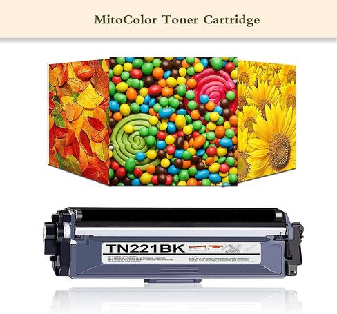 Joni Mgtoner متوافق TN221 TN-221 استبدال خرطوشة الحبر لـ HL-3140CW HL-3180CDW HL-3170CDW MFC-9130CW MFC-9340CDW MFC-9330CDW (4 PACK ، 1C+1M+1M in Saudi Arabia